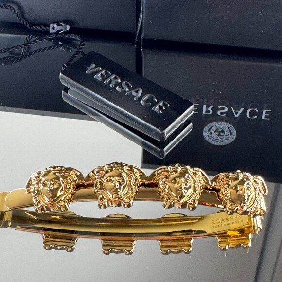 Versace Medusa Tribute Hair Clip - Picture 5 of 9